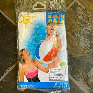 2011 Intex Glossy Panel Beach Ball New